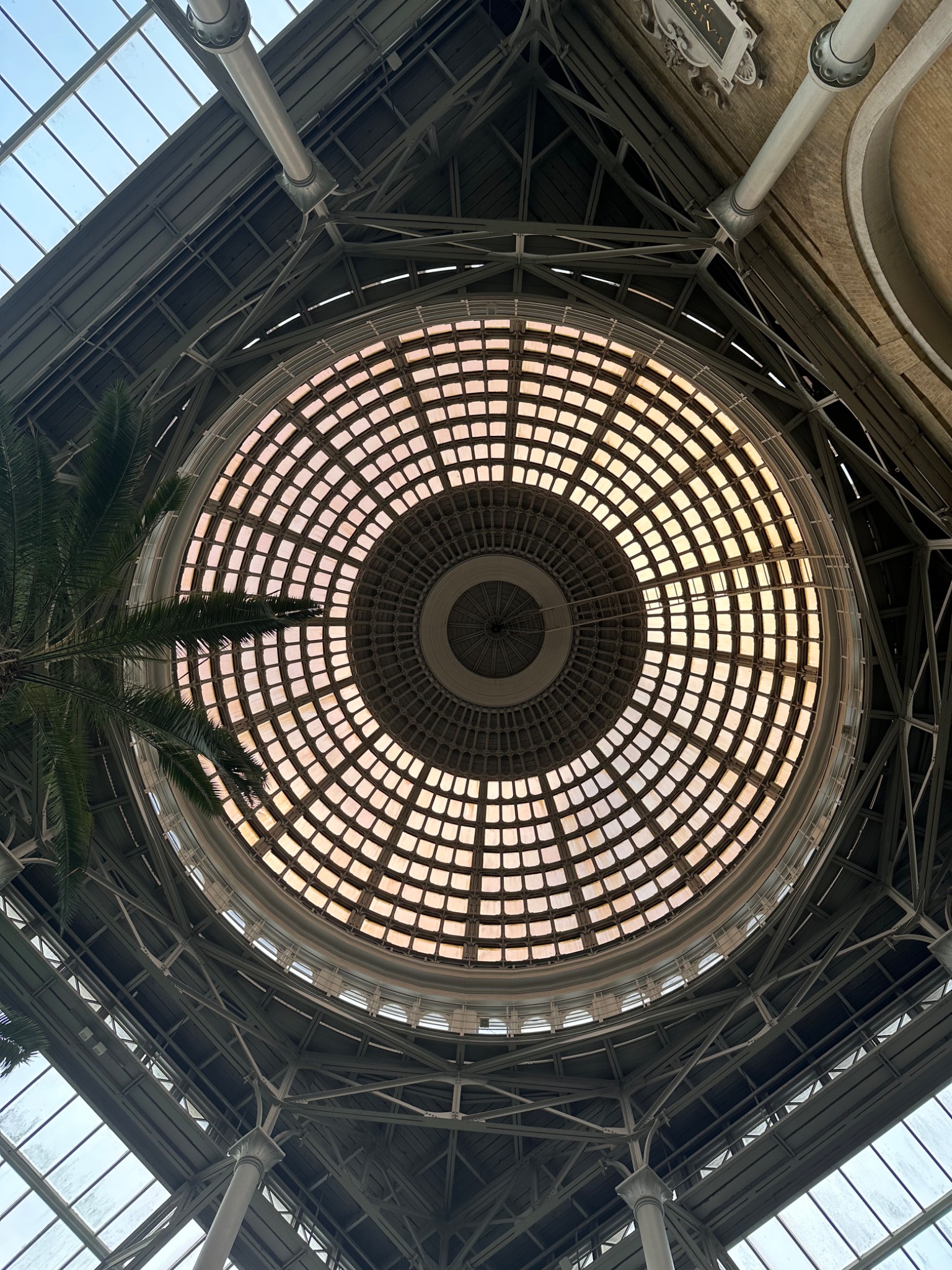 Glasskuppelen i Glyptoteket i København