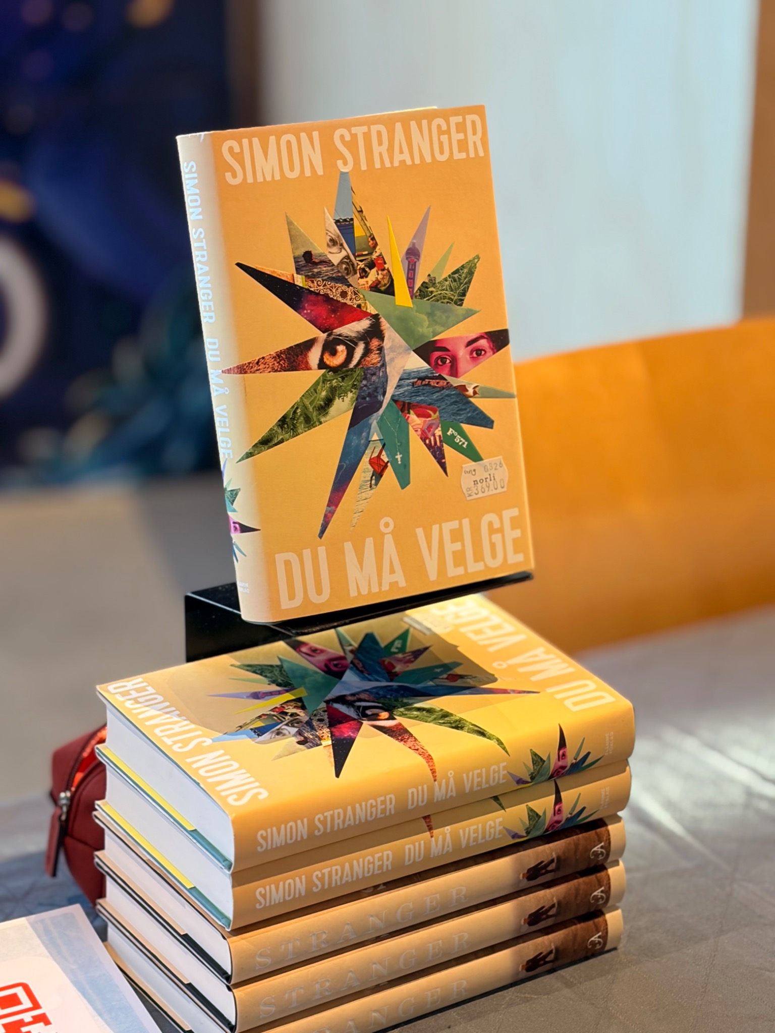 Du må velge utstilt under litteraturfestivalen